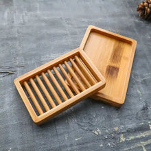 Load image into Gallery viewer, Bamboo Soap Dish - Plantish