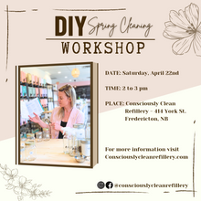 Load image into Gallery viewer, DIY Household Cleaners Workshop