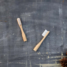 Load image into Gallery viewer, Plantish Bamboo Toothbrush and Replacement Heads

