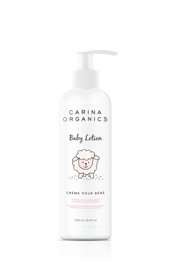 Carina Organics Unscented Baby Lotion