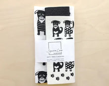 Load image into Gallery viewer, Gift Trio by Square Love: Tea Towel + 2 Dishcloths
